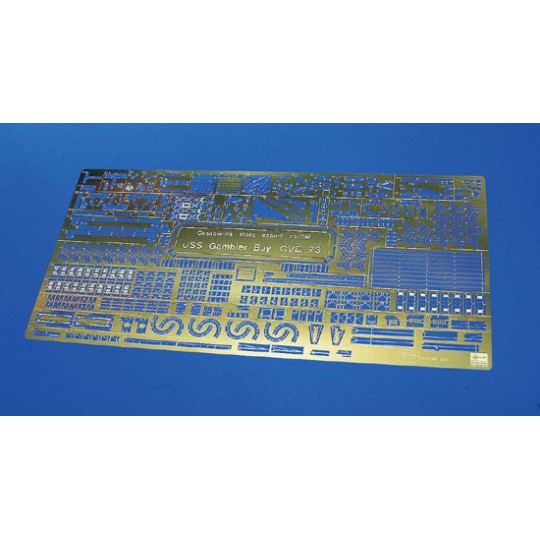 Maquette de Bateau en plastique Photodécoupe 2 USS GAMBIER