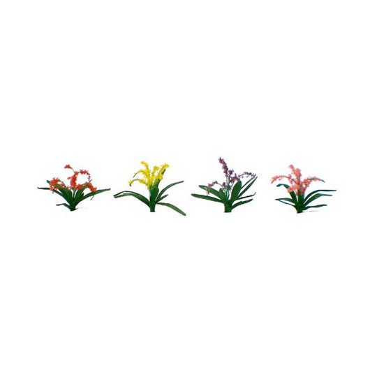 Plans de fleurs PLANTS DE FLEURS ASSORTIES 21mm - ECHELLE HO