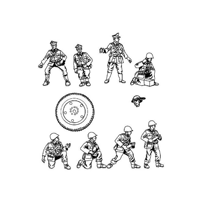 Figurine Artillerie Polonaise WW2 1/72