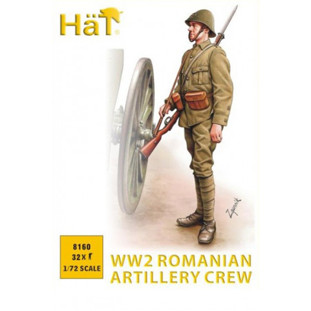 Figurine Artillerie Roumaine WW2 1/72