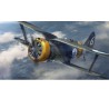 Maquette d'avion en plastique Polikarpov I-153 “FINNISH AIR FORCE”