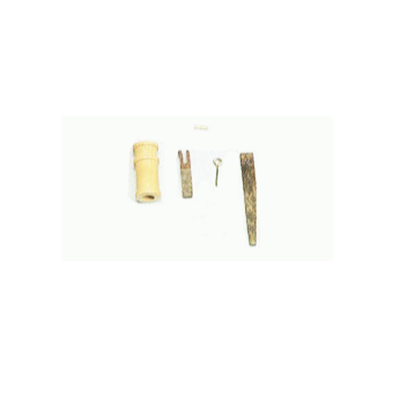 Accastillage de bateau Pompe en bois h. 20mm