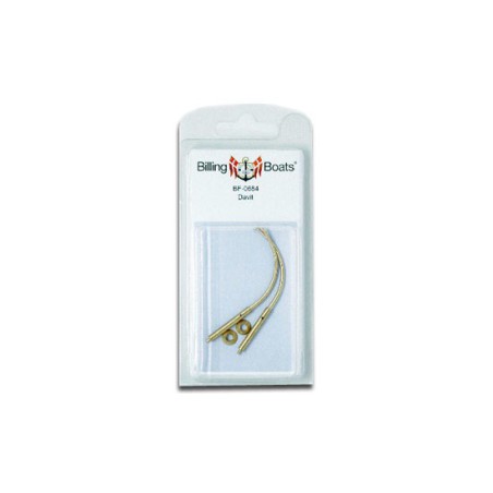 Boat hobbing carrier in 60mm brass coat (2pc) | Scientific-MHD