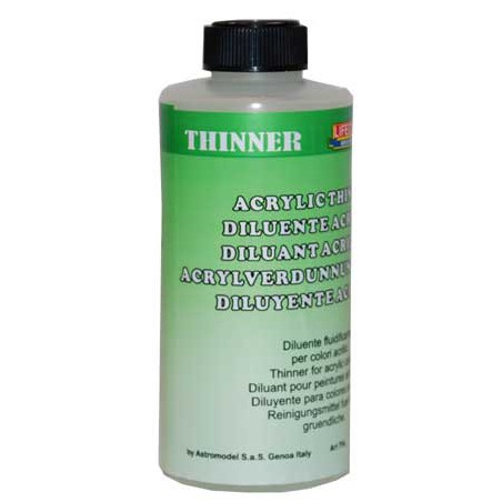 Acrylic paint Thinner 250 ml Lifecolor | Scientific-MHD