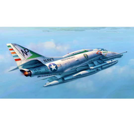 Maquette d'avion en plastique A-4E "SKY HAWK" Maquette d'avion en plastique A-4E "SKY HAWK"