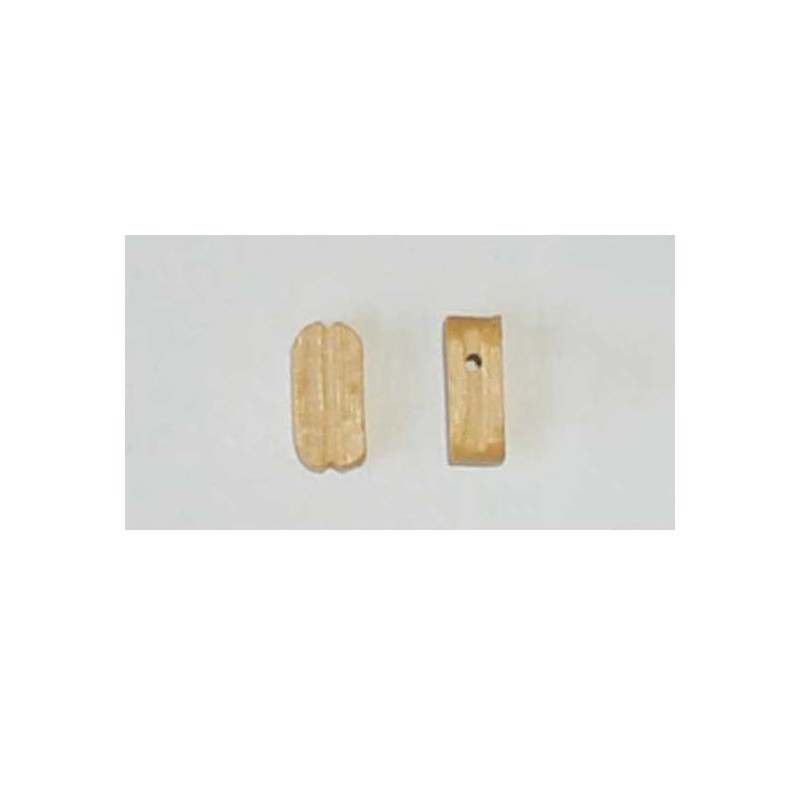 Accastillage de bateau Poulie simple en buis, diam. 10mm