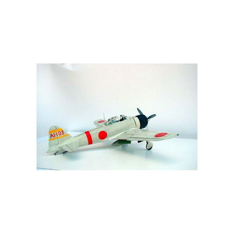 Maquette d'avion en plastique A6M2B MODEL 21 ZERO FIGHTER Maquette d'avion en plastique A6M2B MODEL 21 ZERO FIGHTER