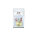 Brass wrapping doll with brass tinner 16x32mm brass (1pc) | Scientific-MHD