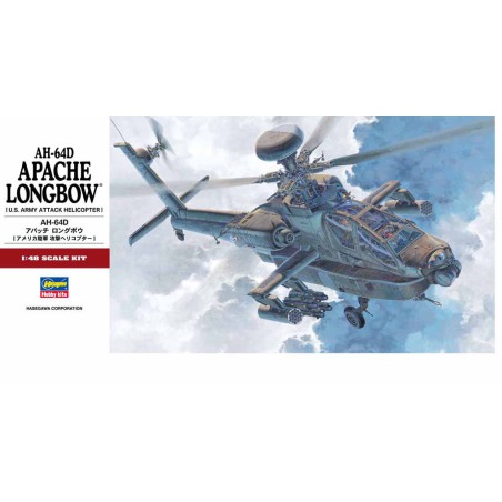 Plastic helicopter model AH-64D Apache Longbow 1/48 | Scientific-MHD