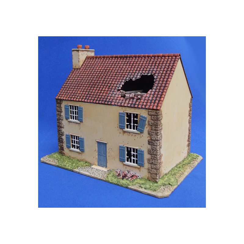 Maquette Diorama Maison de Ferme 1/72