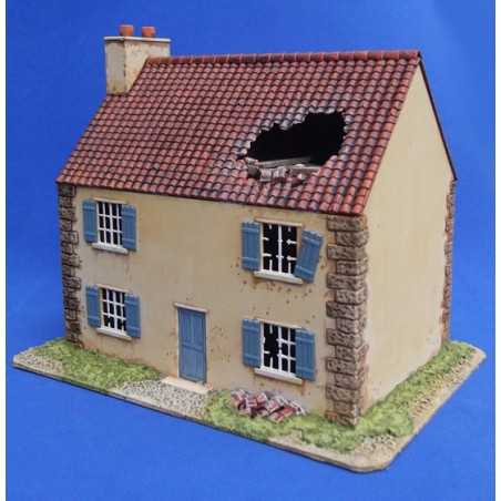 Maquette Diorama Maison de Ferme 1/72