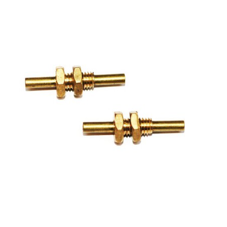 Embedded accessory straight plug for tank (2 pcs) | Scientific-MHD
