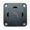 Embacked Accessoire wählerische Fliesen schwarz | Scientific-MHD
