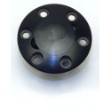 Embacked accessory on black round fuel intake | Scientific-MHD