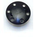 Embacked accessory on black round fuel intake | Scientific-MHD