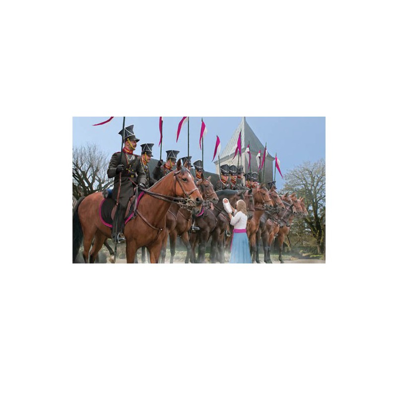 Figurine Prussian Uhlans 1/72