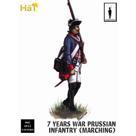 Figurine Prussiens en marche 1/32