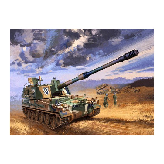 Maquette de Char en plastique K9 HOWITZER ROK ARMY 1/35