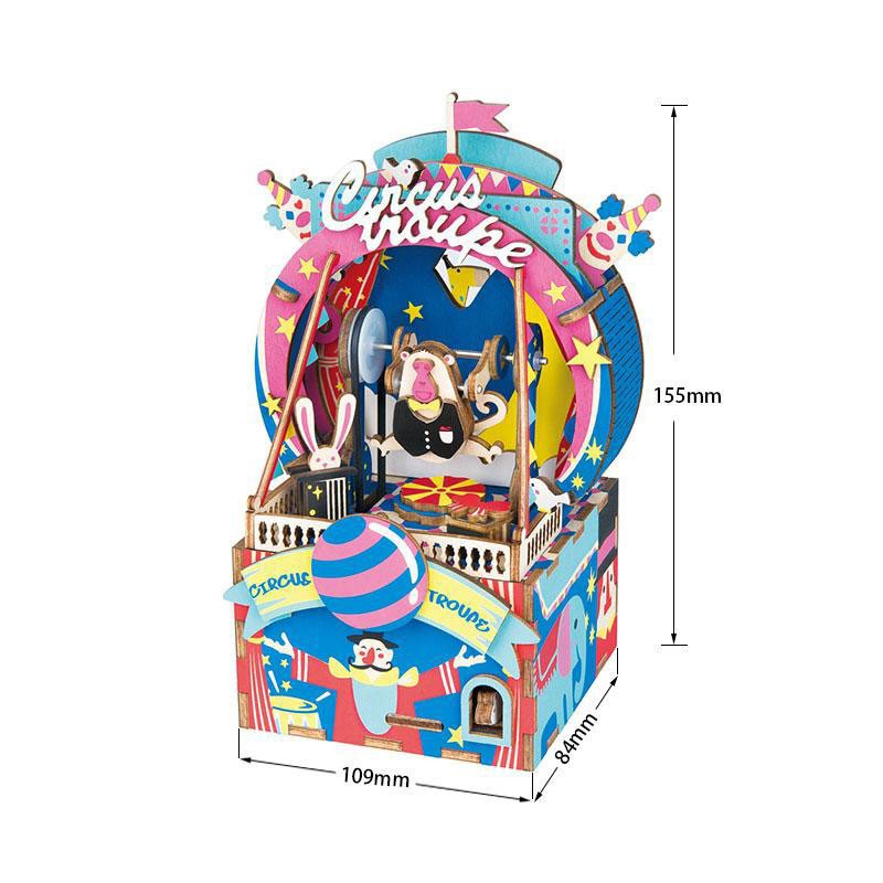 Puzzle 3D mécanique facile pour maquette Le Parc musical Puzzle 3D mécanique facile pour maquette Le Parc musical
