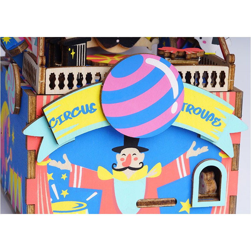 Puzzle 3D mécanique facile pour maquette Le Parc musical Puzzle 3D mécanique facile pour maquette Le Parc musical