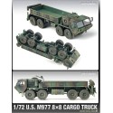 Maquette de camion en plastique M977 8x8 Cargo Truck1/72