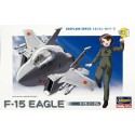 Maquette d'avion en plastique EGG PLANE F-15 EAGLE