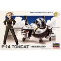 Plastikebene Modell Eierebene F-14 Tomcat | Scientific-MHD