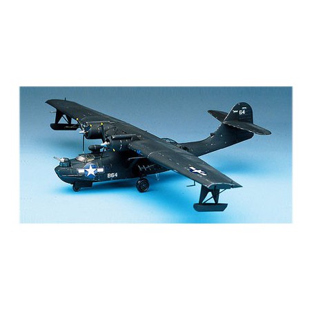 PBY-5A Black CAT1/72 plastic plane model | Scientific-MHD