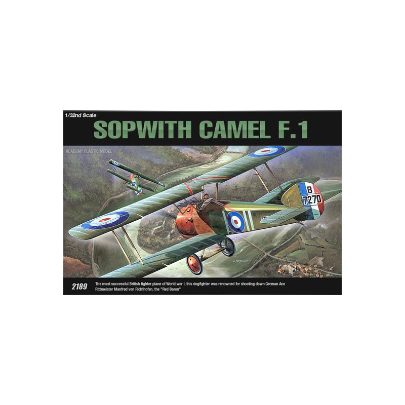 Maquette d'avion en plastique Spowith Camel F-1 1/32