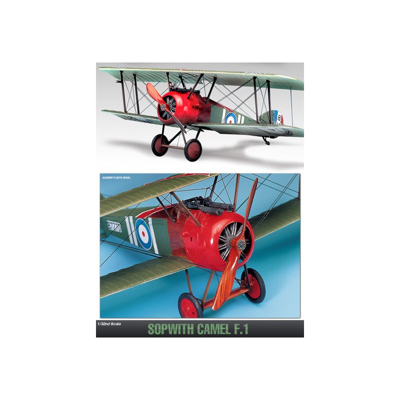 Maquette d'avion en plastique Spowith Camel F-1 1/32