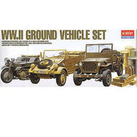 Plastic truck model Ground Vehicle Set 1/72 | Scientific-MHD