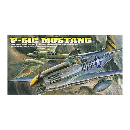 P-51C Mustang 1/72 plastic plane model | Scientific-MHD