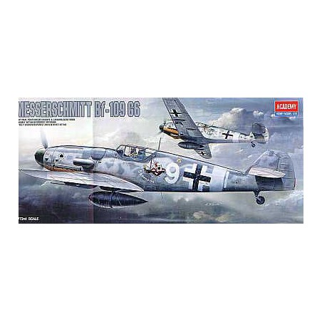 Maquette d'avion en plastique Messerschmitt BF109-G 1/72