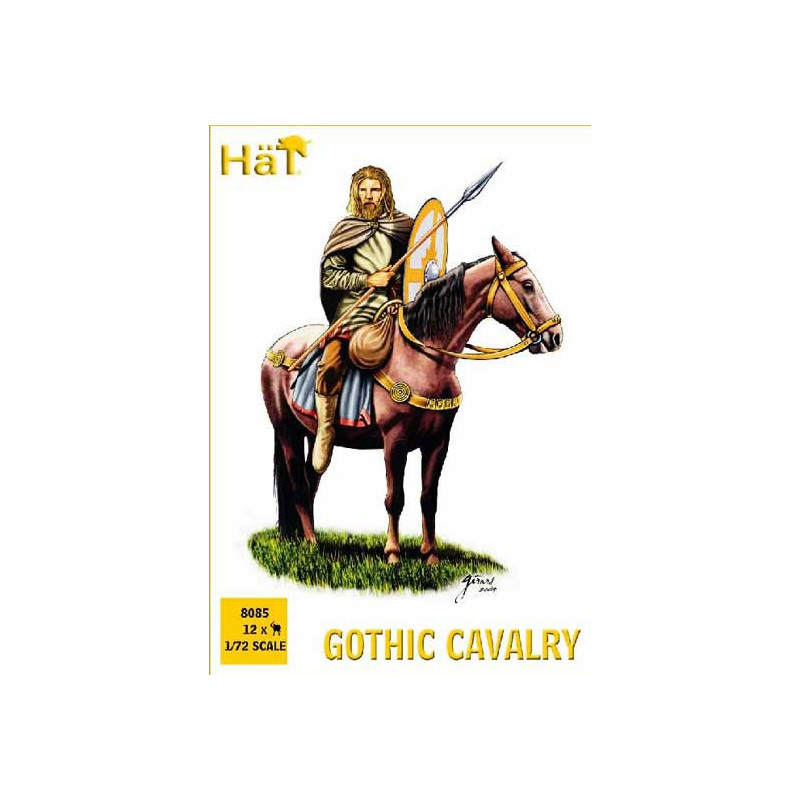 Figurine CAVALEREI GOTHIQUE 1/72