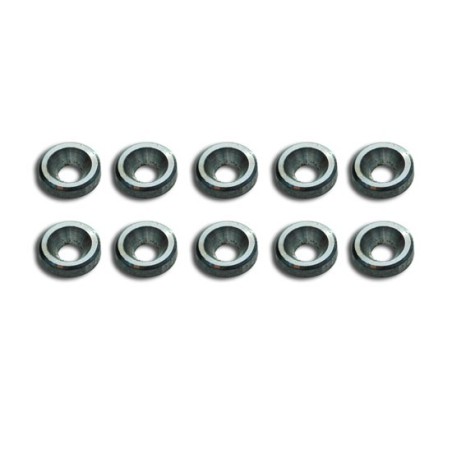 Aluminum bowl rings m3 (10 pieces) | Scientific-MHD