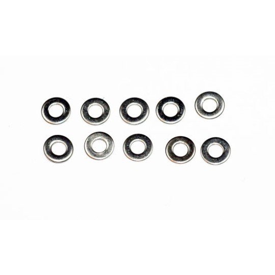 Visserie Rondelles Inox M4 DIN125A (10 pièces) Visserie Rondelles Inox M4 DIN125A (10 pièces)