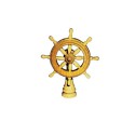 Accastillage de bateau Roue de barre sur pied, diamètre 20mm