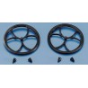 Embedded accessory indoor DIA wheels. 38mm | Scientific-MHD