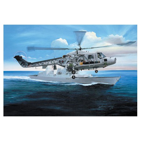 Royal Navy plastic plastic model Westland Lynx has.3 | Scientific-MHD