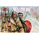 Figurine RUSSES MEDIEVAUX EN HIVER 1/72