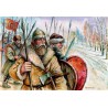 Figurine RUSSES MEDIEVAUX EN HIVER 1/72