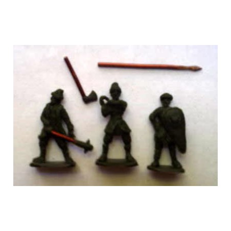 Figurine RUSSES MEDIEVAUX EN HIVER 1/72