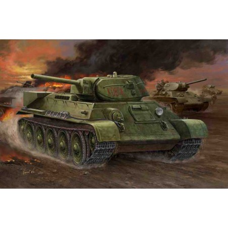 Russia T-34/76 Model 1942 1/48 plastic | Scientific-MHD