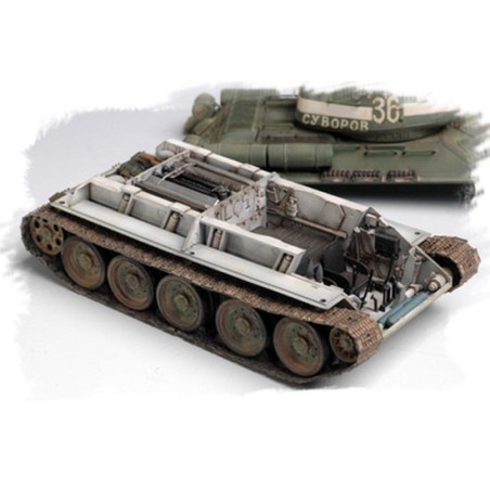 Maquette de Char en plastique Russia T-34/85 Model 1944 1/48