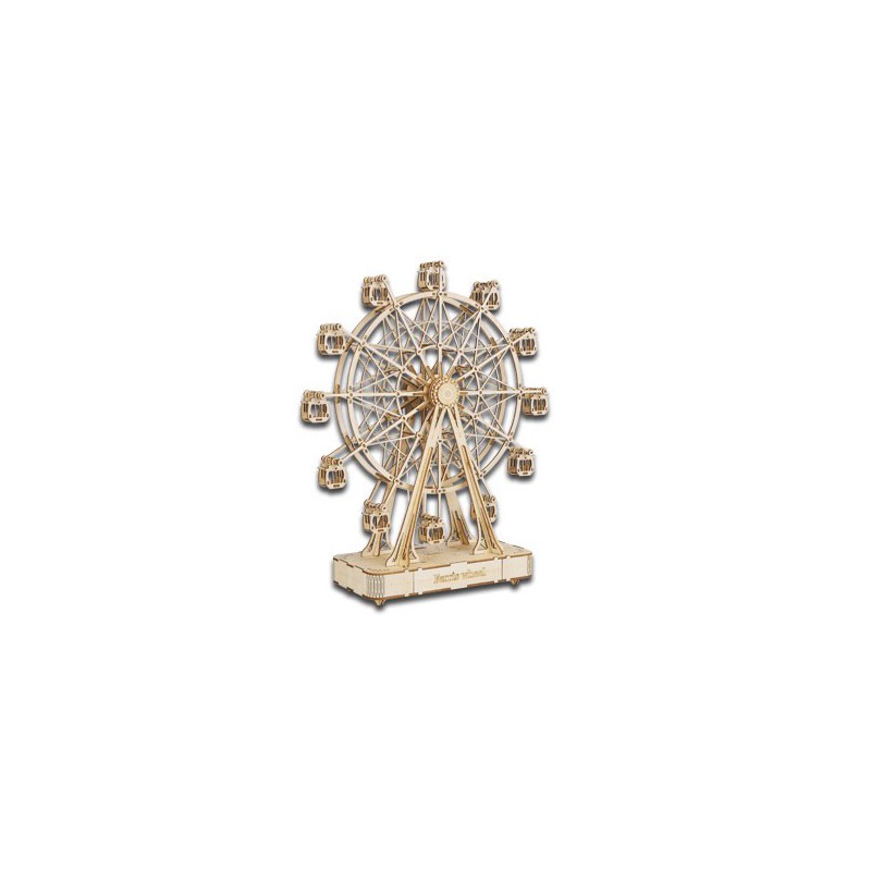 Puzzle 3D mécanique intermédiaire pour maquette Grande Roue Musicale