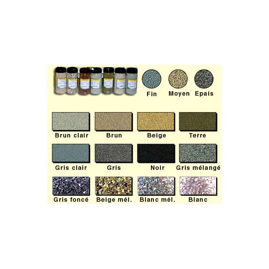 Graviers ballast GRAVIER FIN BEIGE CLAIR A FONCÉ 200g