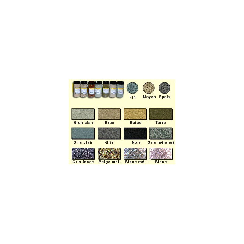 Graviers ballast GRAVIER FIN GRIS CLAIR 200g