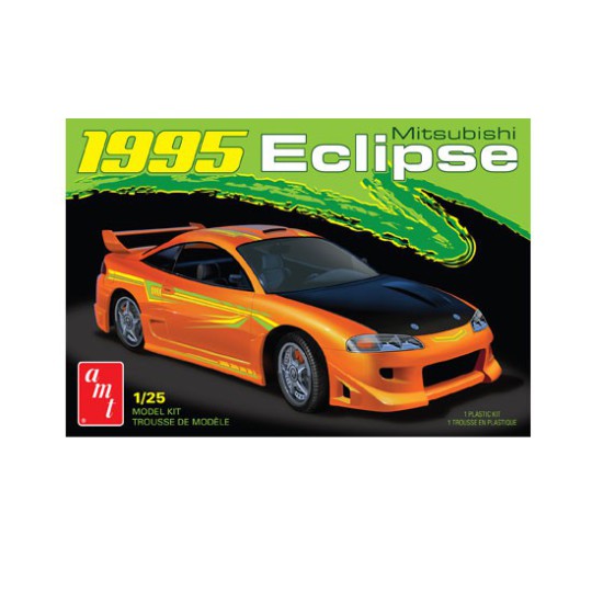 Maquette de voiture en plastique 1995 Mitsubishi Eclipse 1:25 Maquette de voiture en plastique 1995 Mitsubishi Eclipse 1:25