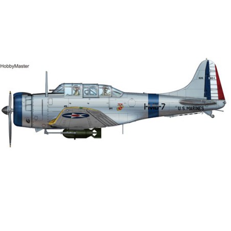 Miniatur eines Flugzeugs sterben bei 1/32 SBD-1 VMB-1 1/32 | Scientific-MHD