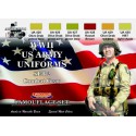 Peinture acrylique UNIFORMES US WWII SET 2